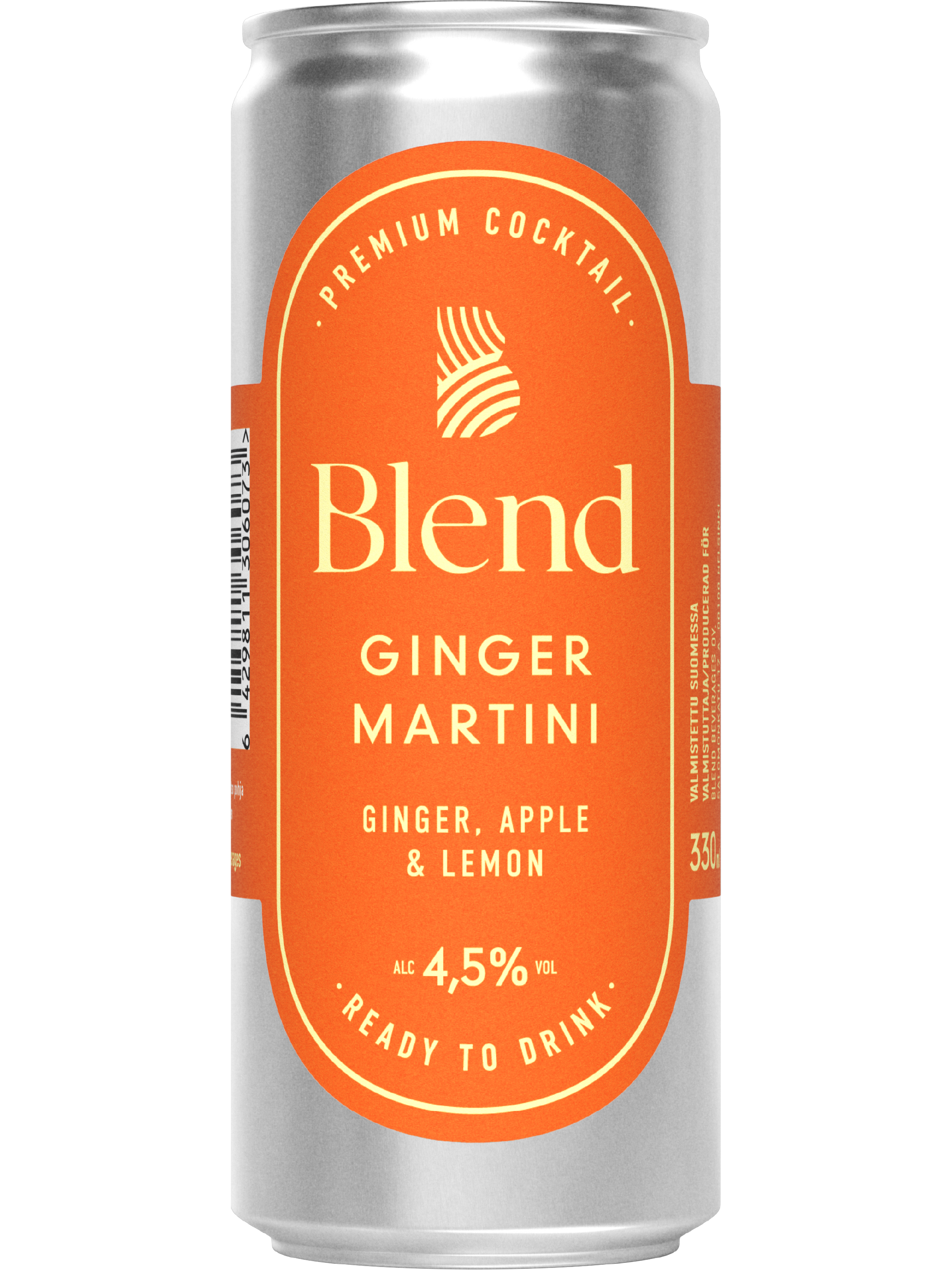 Blend Ginger Martini 4,5% premium valmis cocktail tölkissä