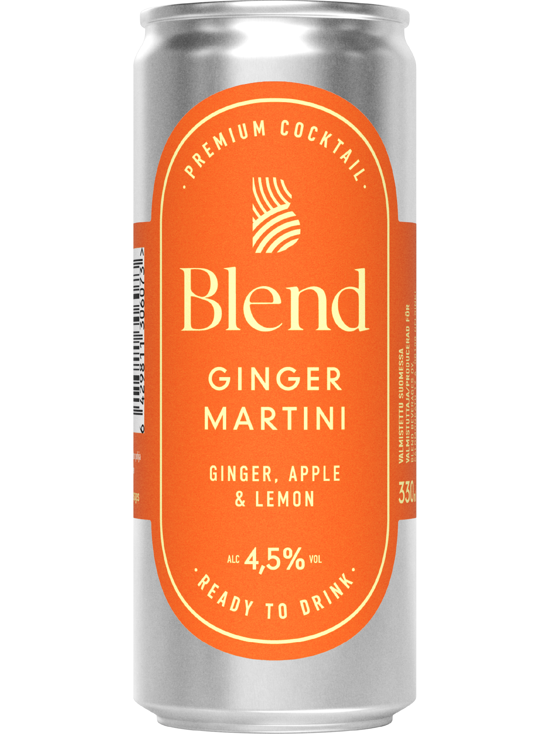 Blend Ginger Martini 4,5% premium valmis cocktail tölkissä