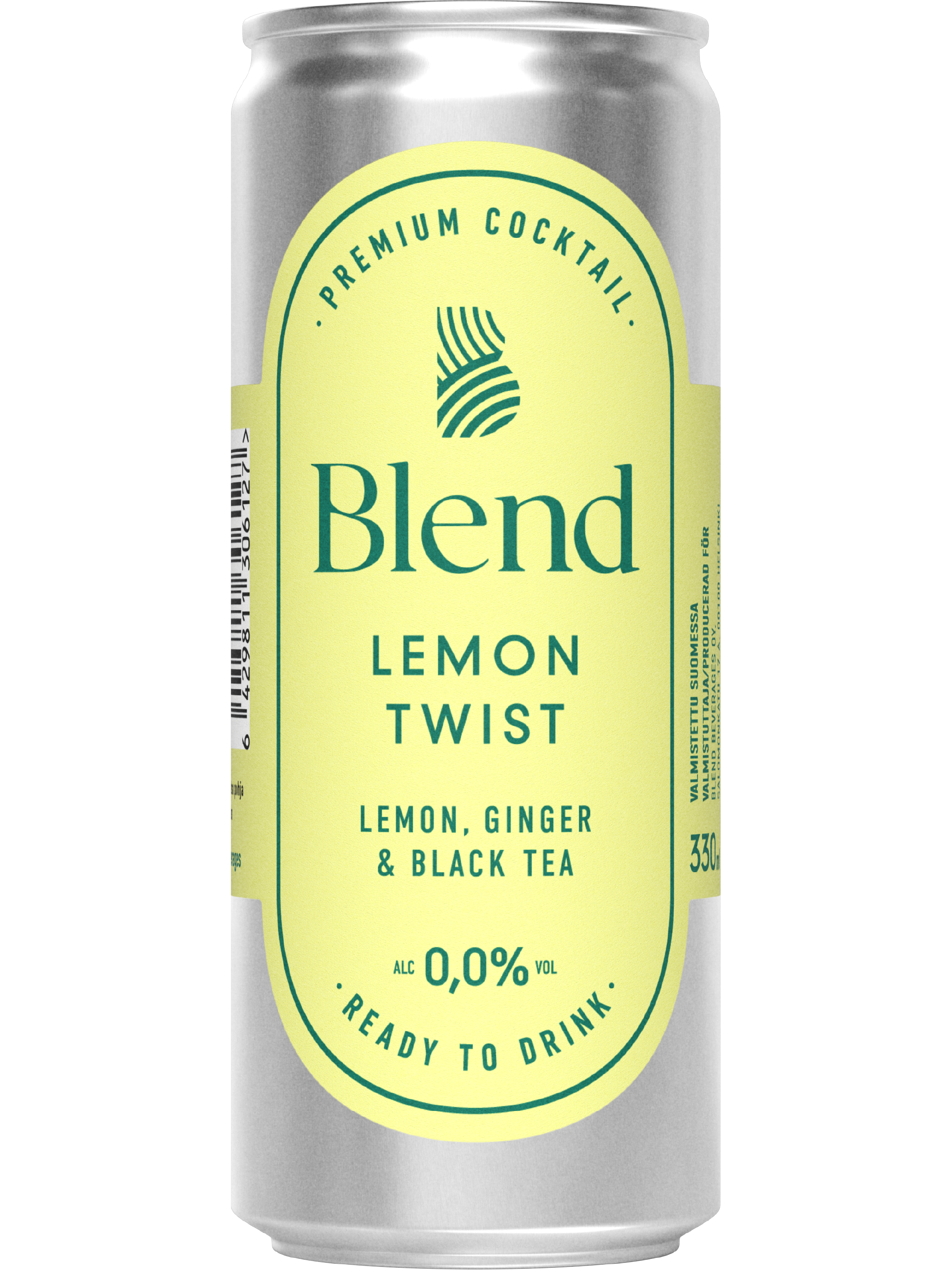 Blend Lemon Twist 0,0% alkoholiton valmis cocktail tölkissä