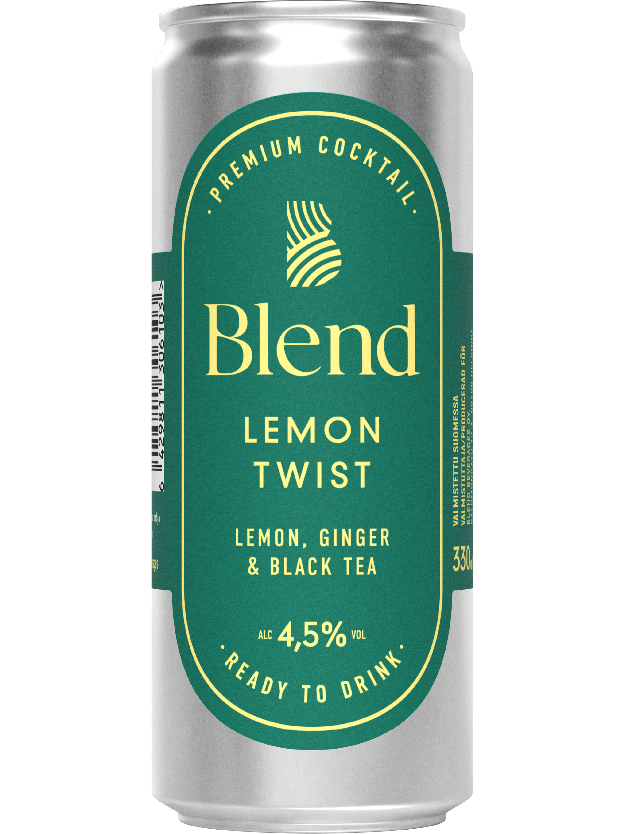 Blend Lemon Twist 4,5% premium valmis cocktail tölkissä