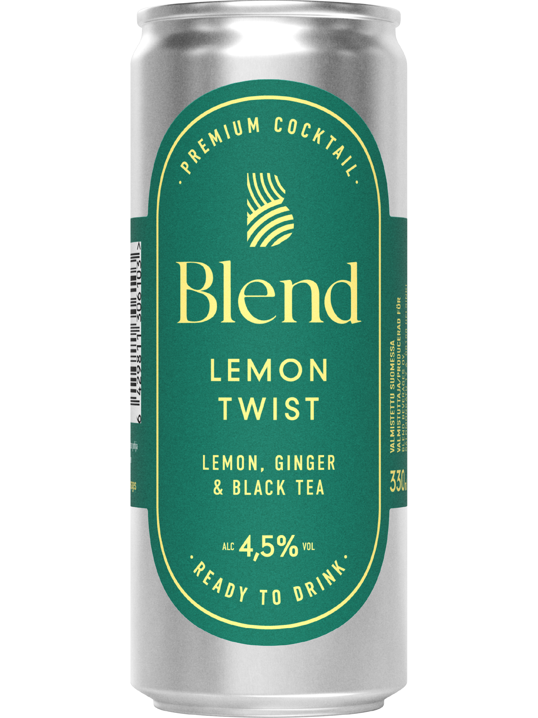 Blend Lemon Twist 4,5% premium valmis cocktail tölkissä