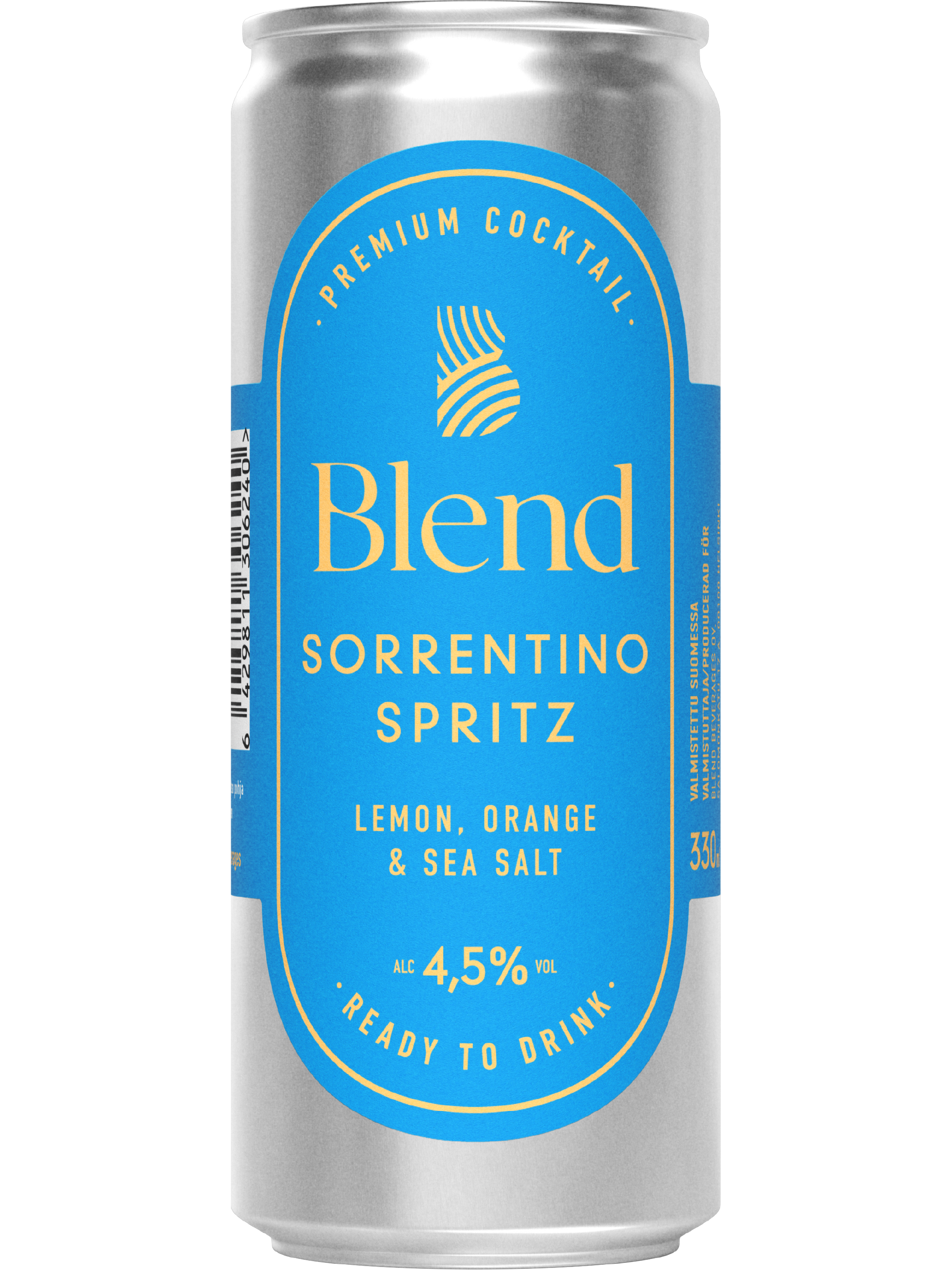 Blend Sorrentino Spritz 4,5% premium valmis cocktail tölkissä