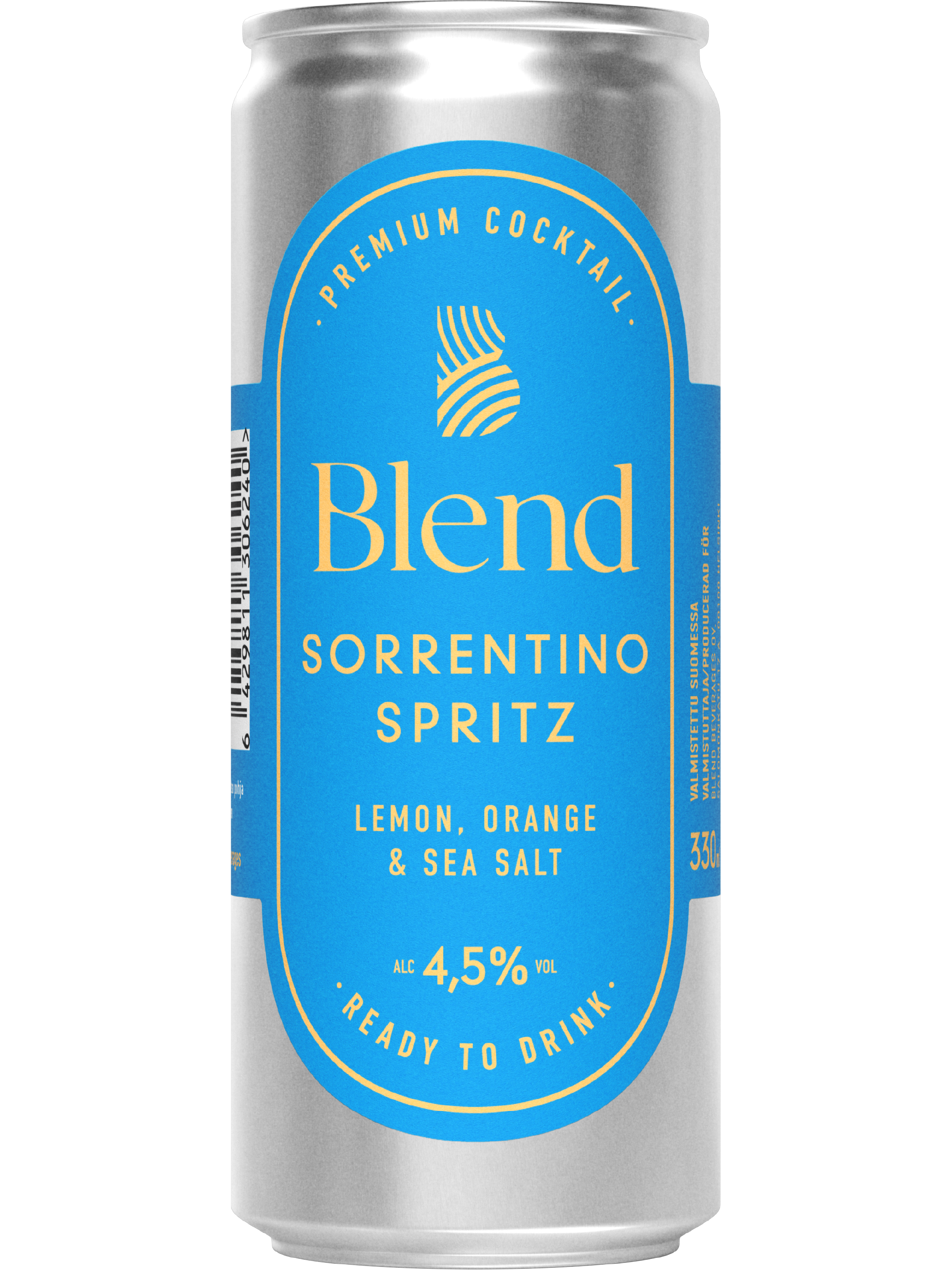Blend Sorrentino Spritz 4,5% premium valmis cocktail tölkissä